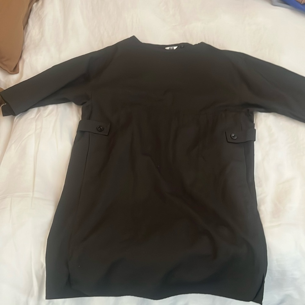 Uniqlo U Relaxed 3/4 Sleeve Pullover Dress